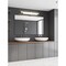 Z-Lite Zane Vanity, 2-Light, 32 In.W x 2.5 In.L x 5 In.H, Chrome /Frosted 1008-32W-CH-LED - alternate 6